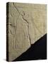 Funerary Stele with Scenes of Farewell Between Husband and Wife-null-Stretched Canvas