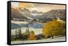 Funes Valley, Trentino Alto Adige, Italy. Dolomites Alps in Autumn-Francesco Riccardo Iacomino-Framed Stretched Canvas