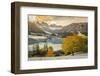 Funes Valley, Trentino Alto Adige, Italy. Dolomites Alps in Autumn-Francesco Riccardo Iacomino-Framed Photographic Print