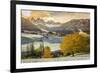 Funes Valley, Trentino Alto Adige, Italy. Dolomites Alps in Autumn-Francesco Riccardo Iacomino-Framed Photographic Print