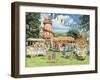 Funfair on the Green-Trevor Mitchell-Framed Giclee Print