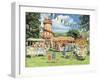 Funfair on the Green-Trevor Mitchell-Framed Giclee Print