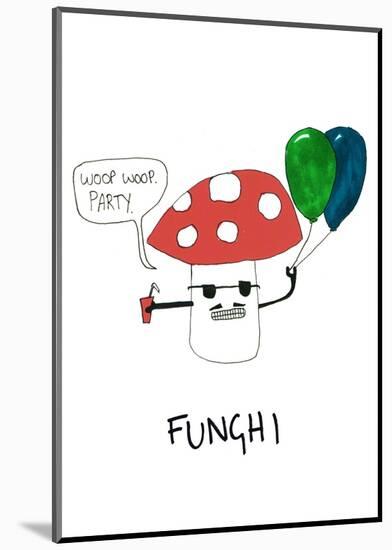 Fungi-null-Mounted Giclee Print