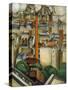 Funiculaire de Montmartre-Jean Marchand-Stretched Canvas