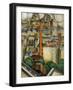 Funiculaire de Montmartre-Jean Marchand-Framed Giclee Print