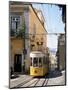 Funicular at Elevador Da Bica, Lisbon, Portugal-Yadid Levy-Mounted Photographic Print