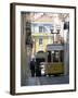 Funicular at Elevador Da Bica, Lisbon, Portugal-Yadid Levy-Framed Photographic Print