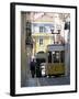 Funicular at Elevador Da Bica, Lisbon, Portugal-Yadid Levy-Framed Photographic Print