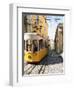 Funicular at Elevador Da Bica, Lisbon, Portugal-Yadid Levy-Framed Photographic Print