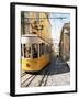 Funicular at Elevador Da Bica, Lisbon, Portugal-Yadid Levy-Framed Photographic Print