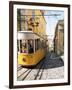 Funicular at Elevador Da Bica, Lisbon, Portugal-Yadid Levy-Framed Photographic Print