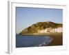 Funicular Cliff Railway on Constitution Hill in Winter Light, Aberystwyth, Wales, UK-Pearl Bucknall-Framed Photographic Print