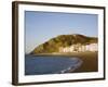 Funicular Cliff Railway on Constitution Hill in Winter Light, Aberystwyth, Wales, UK-Pearl Bucknall-Framed Photographic Print