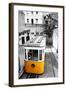 Funicular (Elevador Do Lavra) in Lisbon, Portugal-Zoom-zoom-Framed Photographic Print