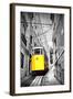 Funicular (Elevador Do Lavra) in Lisbon, Portugal-Zoom-zoom-Framed Photographic Print