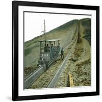 Funicular "Etna", Image, Italy-Leon, Levy et Fils-Framed Photographic Print