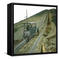 Funicular "Etna", Image, Italy-Leon, Levy et Fils-Framed Stretched Canvas