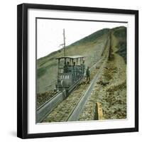 Funicular "Etna", Image, Italy-Leon, Levy et Fils-Framed Photographic Print