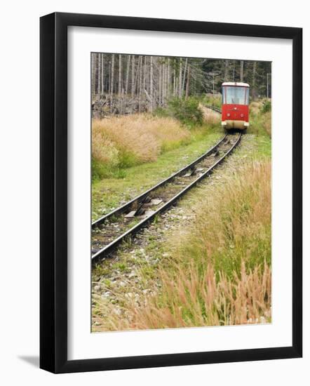 Funicular Railway, High Tatras Mountains (Vyoske Tatry), Tatra National Park, Slovakia-Christian Kober-Framed Photographic Print