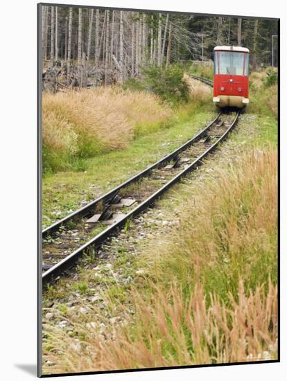 Funicular Railway, High Tatras Mountains (Vyoske Tatry), Tatra National Park, Slovakia-Christian Kober-Mounted Photographic Print