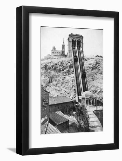 Funicular Railway to Notre Dame De La Garde, Marseille-Chris Hellier-Framed Photographic Print