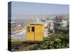 Funicular, Valparaiso, Chile, South America-Michael Snell-Stretched Canvas