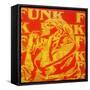 Funk-Abstract Graffiti-Framed Stretched Canvas