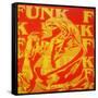 Funk-Abstract Graffiti-Framed Stretched Canvas