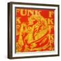 Funk-Abstract Graffiti-Framed Giclee Print