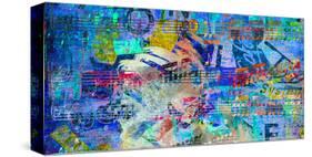 Funky 5th Movement-Parker Greenfield-Stretched Canvas