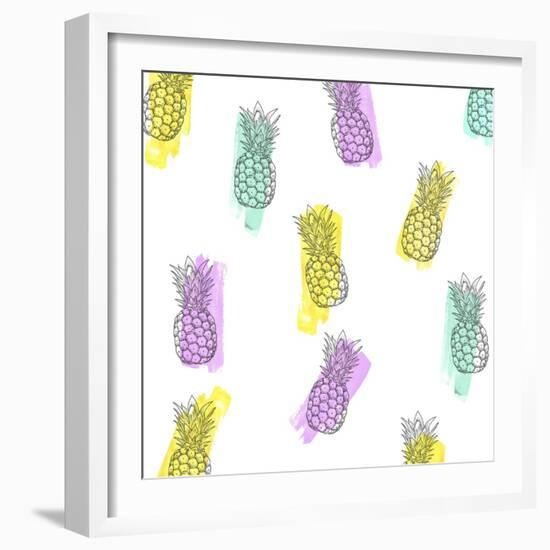 Funky Ananas-Robert Farkas-Framed Giclee Print