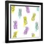 Funky Ananas-Robert Farkas-Framed Giclee Print