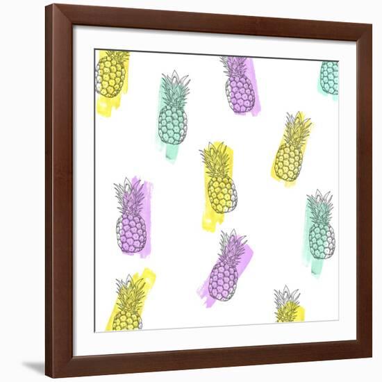 Funky Ananas-Robert Farkas-Framed Giclee Print