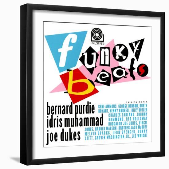 Funky Beats-null-Framed Art Print