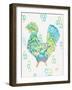 Funky Chicken 2-Beverly Dyer-Framed Art Print