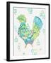 Funky Chicken 2-Beverly Dyer-Framed Art Print