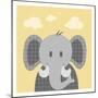 Funky Elephant-Marcus Prime-Mounted Art Print