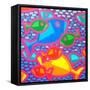 Funky Fish-John Nolan-Framed Stretched Canvas