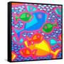 Funky Fish-John Nolan-Framed Stretched Canvas