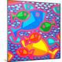 Funky Fish-John Nolan-Mounted Premium Giclee Print