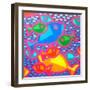 Funky Fish-John Nolan-Framed Giclee Print