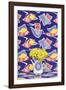 Funky Flowers II-Camille Soulayrol-Framed Giclee Print