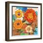 Funky Flowers-Sloane Addison ?-Framed Art Print