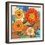 Funky Flowers-Sloane Addison ?-Framed Art Print