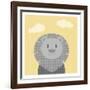 Funky Lion-Marcus Prime-Framed Art Print