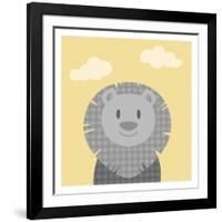 Funky Lion-Marcus Prime-Framed Art Print