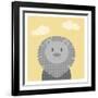 Funky Lion-Marcus Prime-Framed Art Print