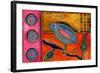 Funky Little Bird-Wyanne-Framed Giclee Print