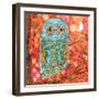 Funky Little Owl-Wyanne-Framed Giclee Print