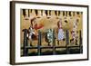 Funky Monks-Vaan Manoukian-Framed Art Print